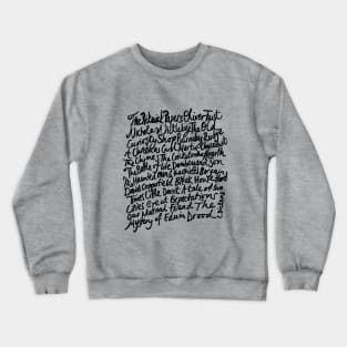 Charles Dickens Novels Crewneck Sweatshirt